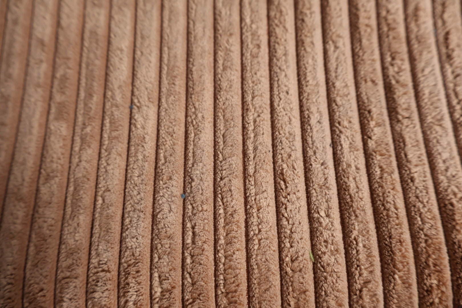 Tissu velours côtelé marron