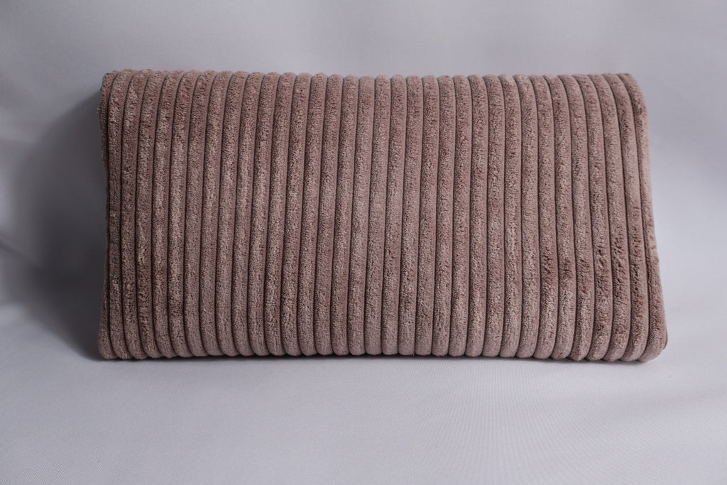 Tissus velours côtelé  violet clair