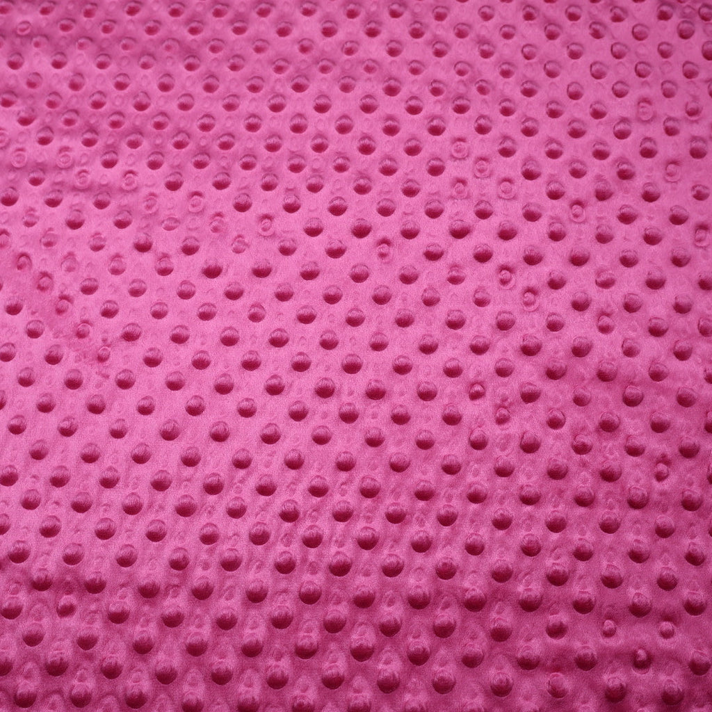 Tissu minky rose