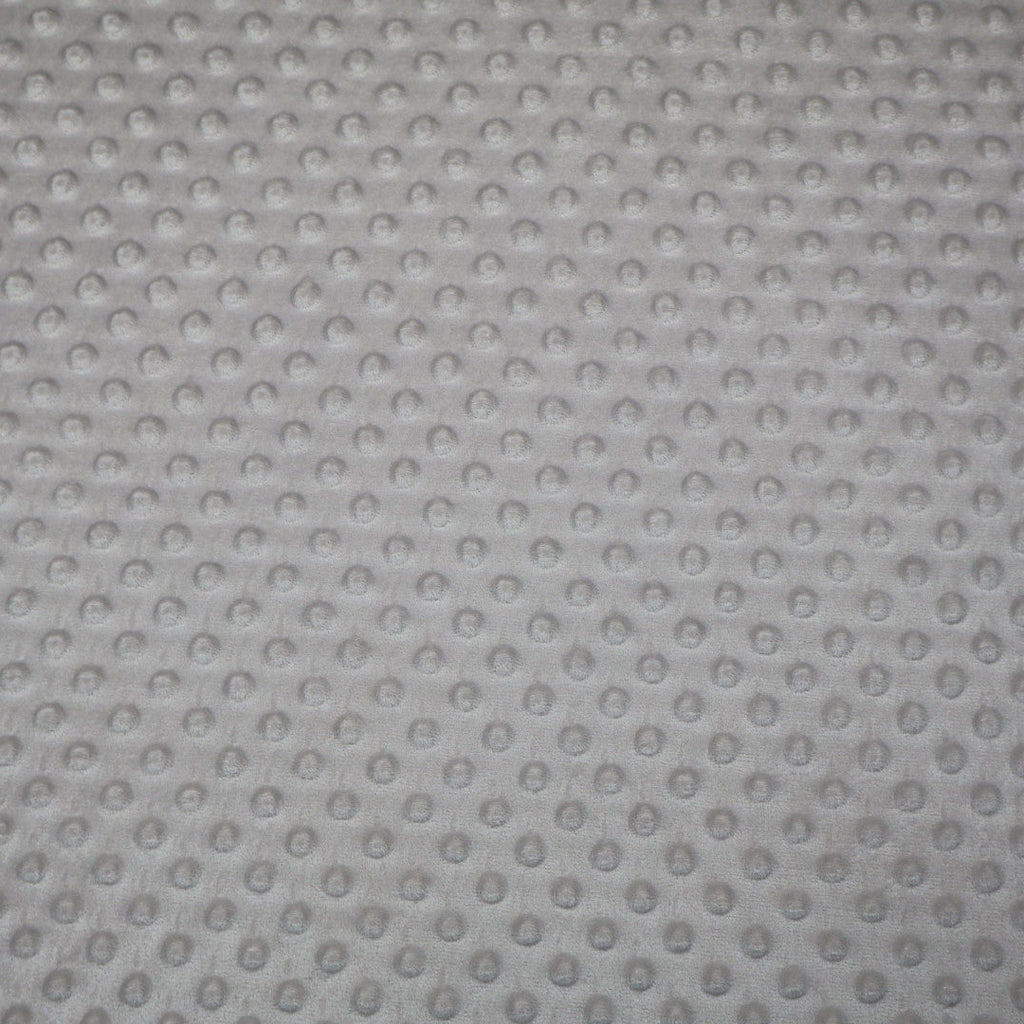 Tissu minky gris