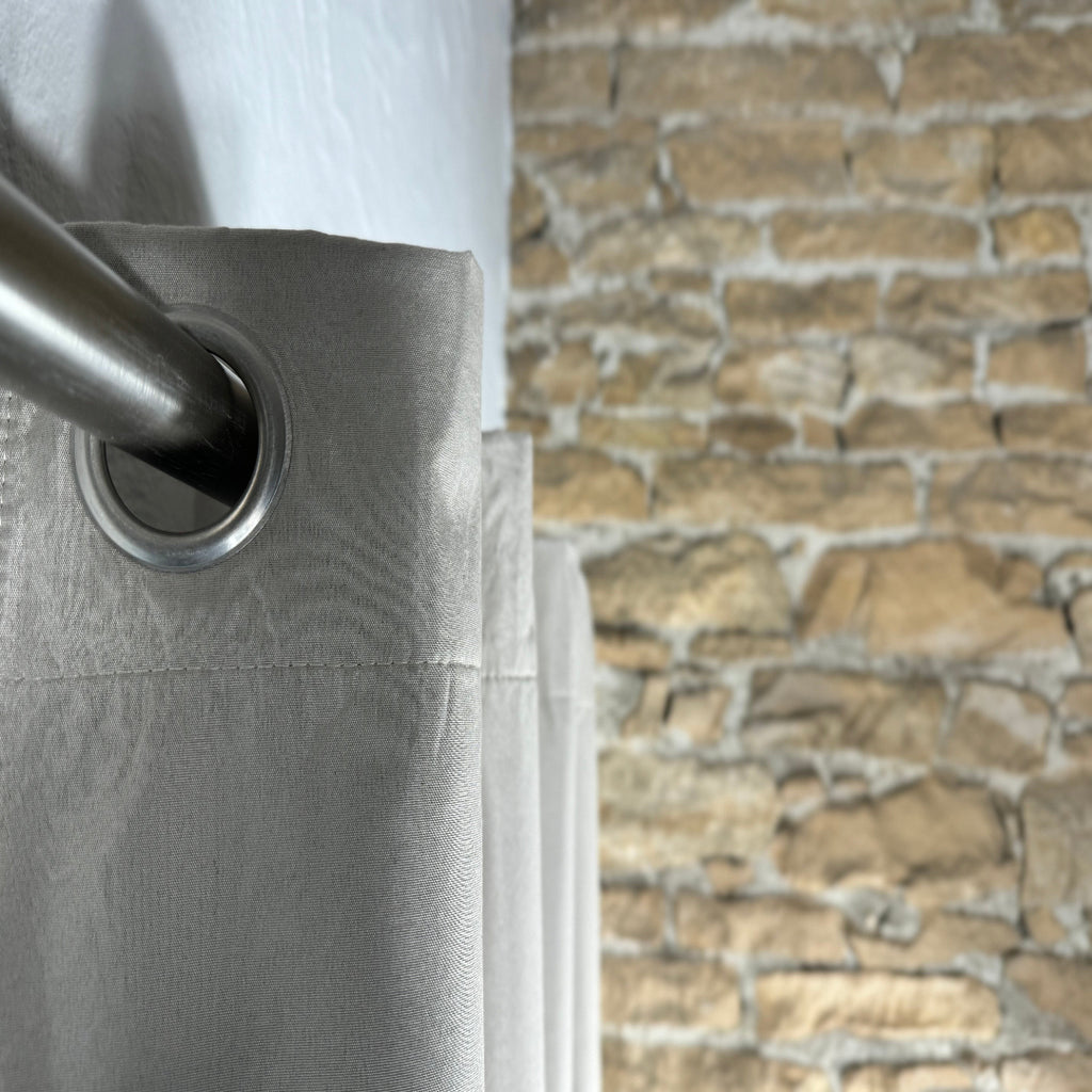 Rideau lin isolant thermique