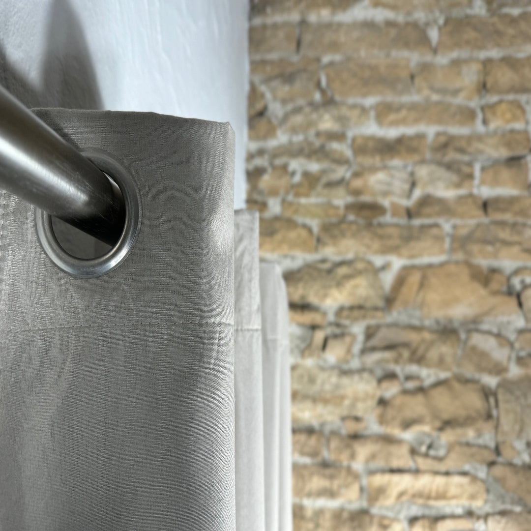 Rideau lin isolant thermique