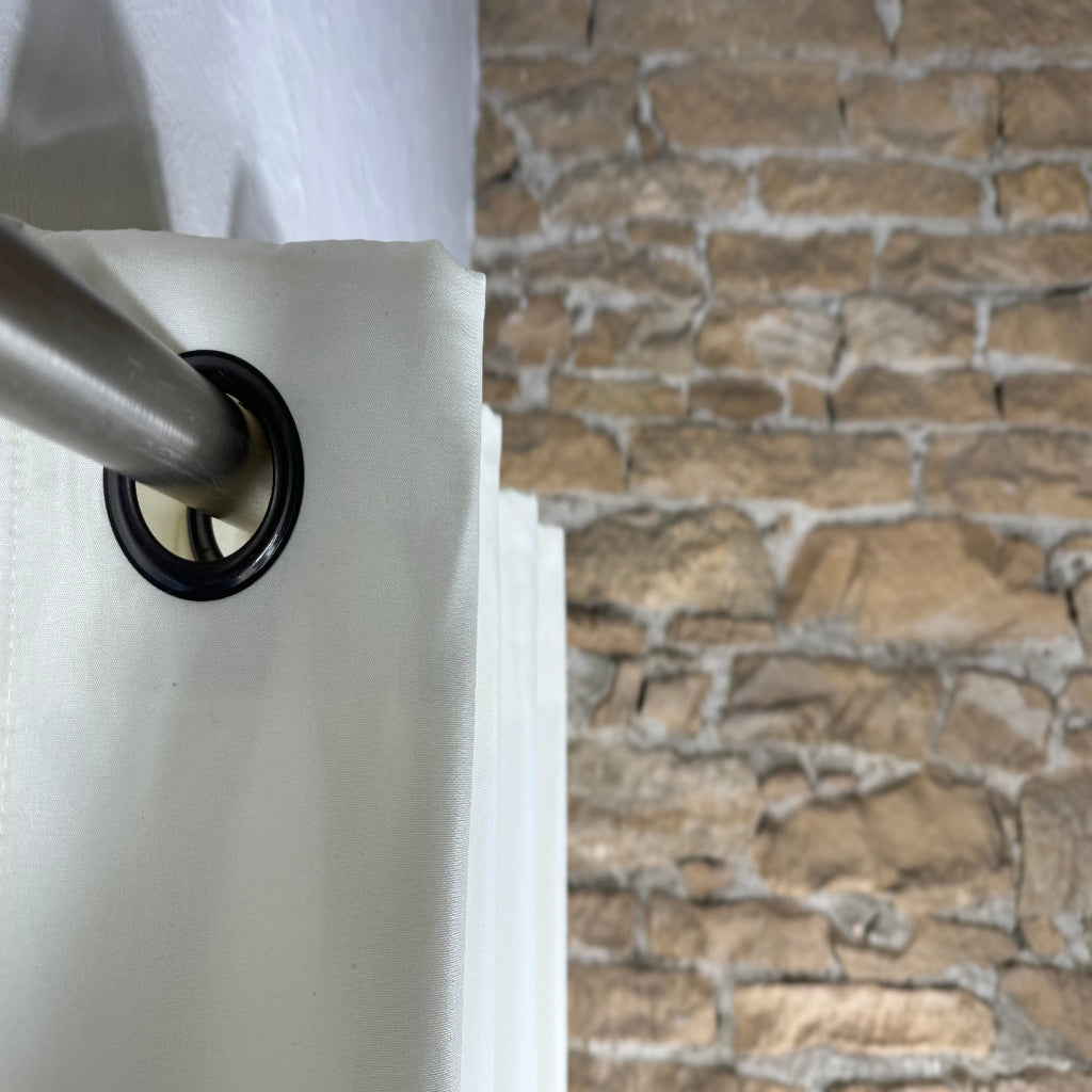 Rideau écru isolant thermique