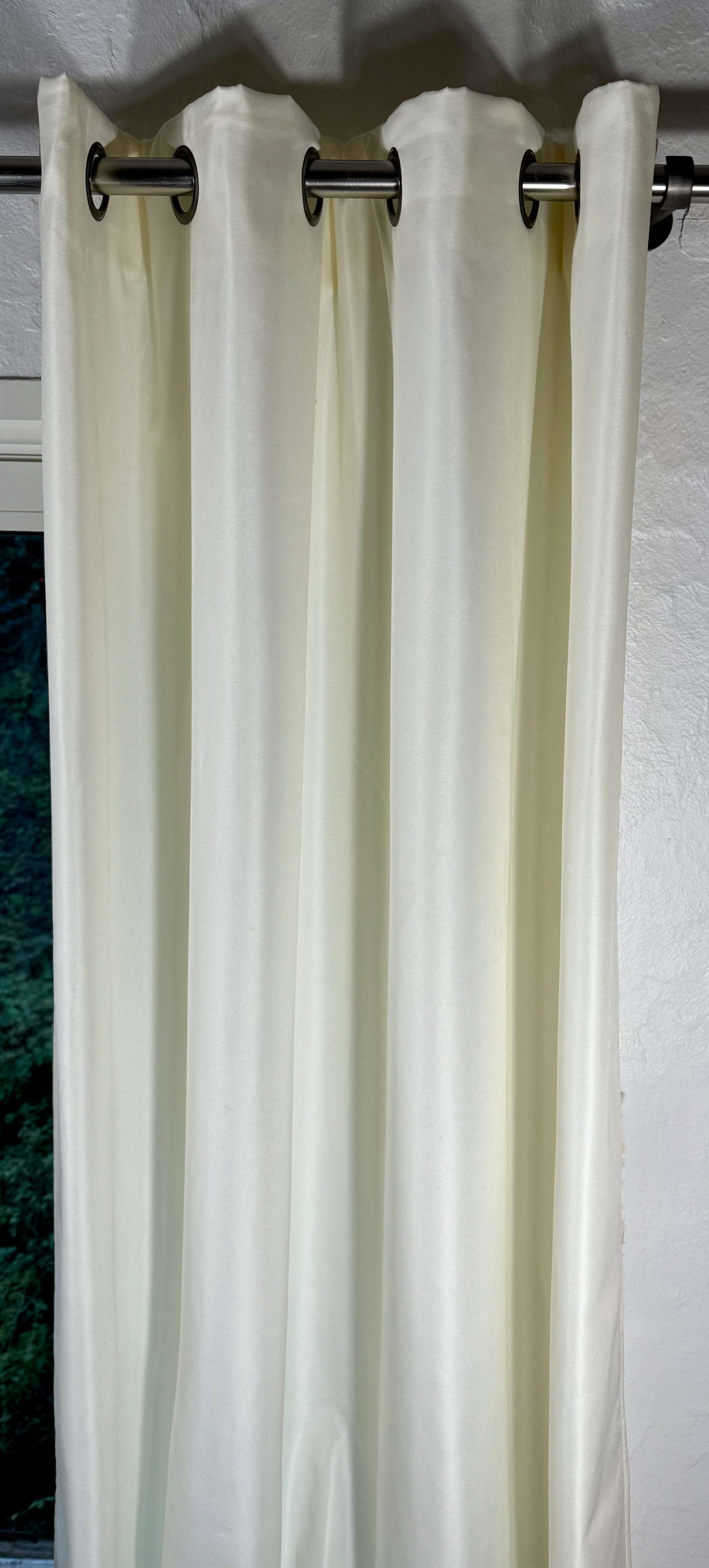 Rideau écru isolant thermique